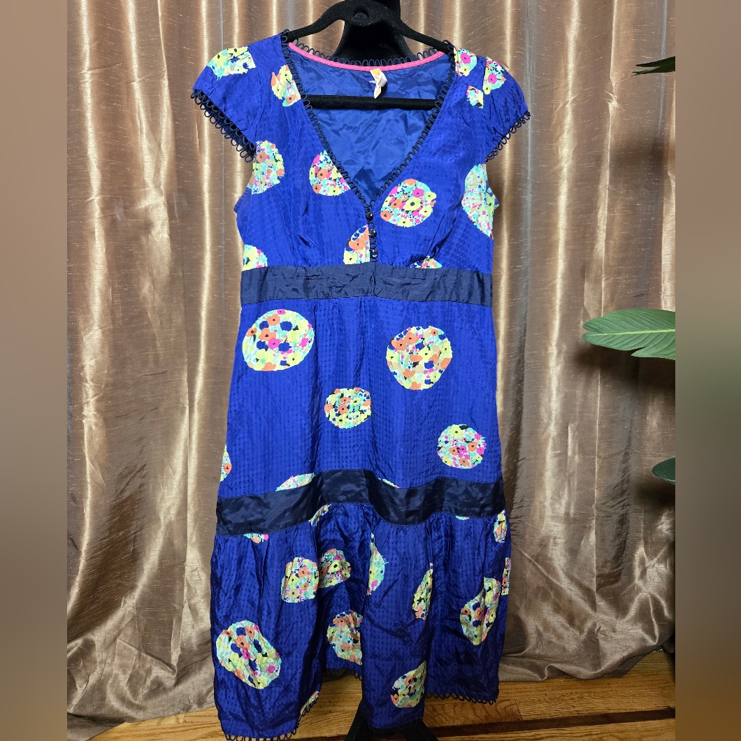 Maeve Anthropologie Silk Dress Sz:6